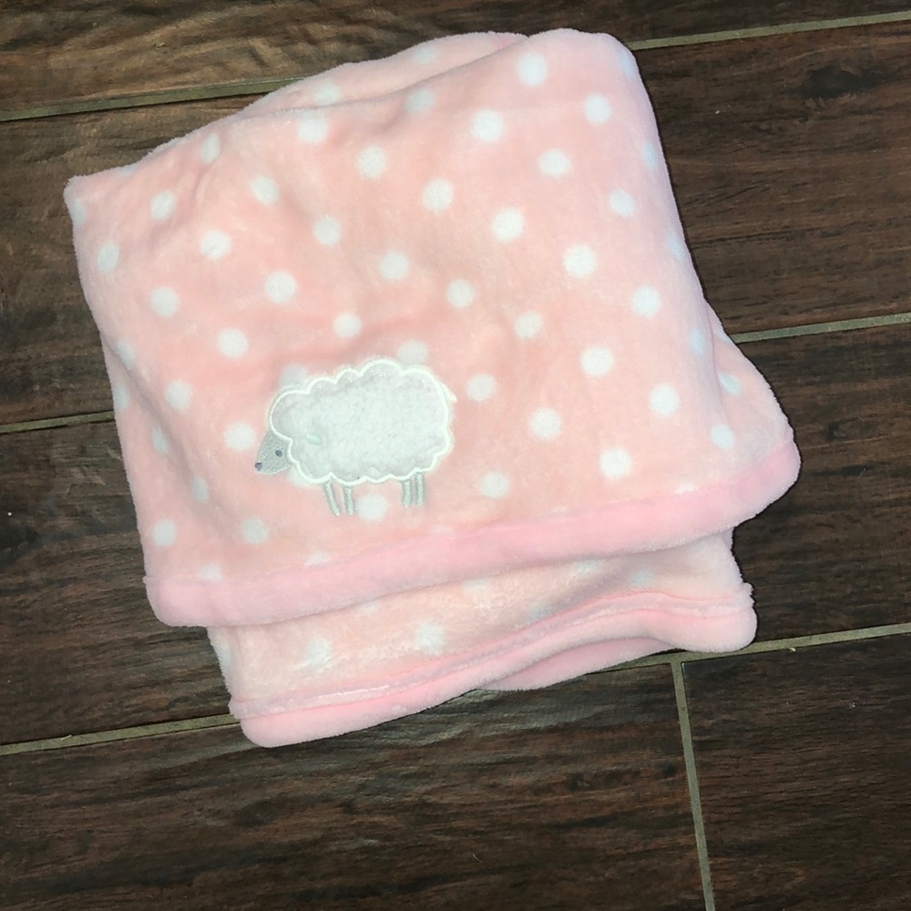 NWOT fleece sheep blanket